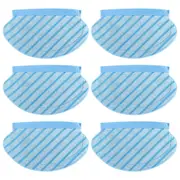 6pcs Mop Cloth Pads Set For Deebot Ozmo 920 950 Vacuum Cleaner Parts Replacement Home Accessories