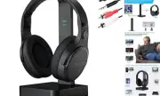 Wireless Headphones for TV Watching with Digital Optical RCA 2.4 GHz RF
