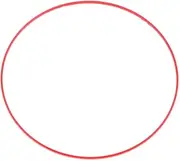 Camera Front Lens Decorative Red Circle Ring Replacement Part for Canon 24-105 24 70 Gen 2