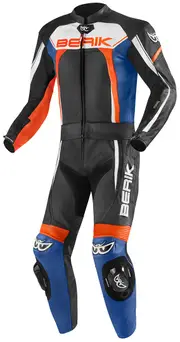 Berik Ascari Pro, black-white-red-blue, Size 50 for Men Black White Red Blue