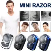 Mini Electric Travel Shaver For Men Pocket Size Washable Electronic Razor Mens