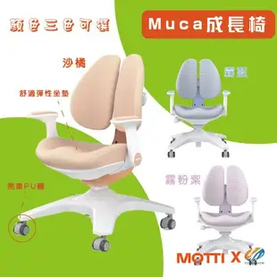 【耀偉】MOTTI 兒童學習成長桌組- MUCA兒童學習椅 電動升降桌 電腦桌 書桌 學習桌-🆓贈送椅子布套🎀