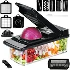 15in1 Vegetable Chopper Slicer Dicer Fruits Cutter Mandoline Slicer Food Chopper