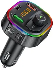 FM Transmisor Bluetooth para Carro Receptor MP3 Radio Manos Libres con USB Carga