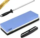 1000/6000 Grit Whetstone Knife Sharpener Set Base Guide