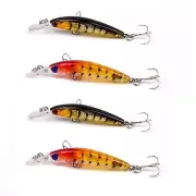 4 x Whiting Lures Minnow Fishing Lure Flathead lure Bream Lure Bass Lures New !!