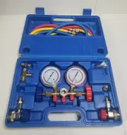 Manifold Gauge Set Vacuum Pump HVAC Refrigeration AC Diagnostic Charging Tool