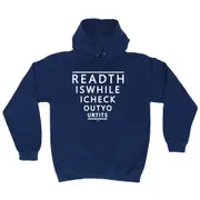 Read This While Check Out Your - Funny Novelty Hoodies Hoodie