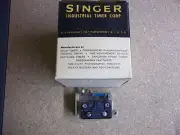 Singer Indusatrial Timer TM-15 seconds 220 Volts 60 Cycl New Old Stock
