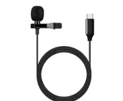 Mini TYPE-C Mobile Phone Interview Microphone Live Recording Microphone Lavalier Microphone