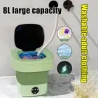 8L Small Folding Washing Machine Bucket Portable Washing Machine Laundry Bucket