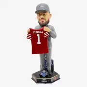 Ricky Pearsall San Francisco 49ers 2024 Draft Pick Bobblehead NFL Football