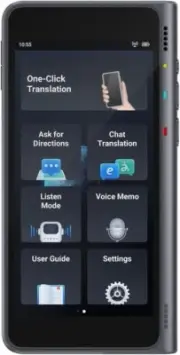 T1 Language Translator with 4" HD Screen,Support 40 Languages and Photo Translat