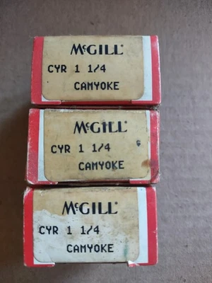 CYR 1-1/4 McGill cam yoke roller Lotof 3 Pc,s