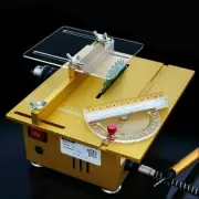 220V Electric Woodworking DIY Mini Table Saw Cutting Machine Polisher Grinder