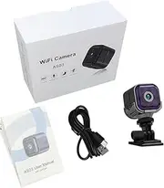 xioaue AS03 Mini Camera Smart Home Security Camera HD 1080P Wireless Security Surveillance Built-in Battery 960mAh Night Cam