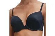 Calvin Klein Liquid Touch Push Up Plunge Bra QF4083 Black