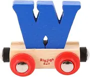 Rail Name Letter W (Dark Blue)