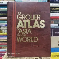 在飛比找蝦皮購物優惠-亞洲和世界書的 GROLIER ATLAS