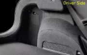 Trunk Side Cover Felt Fabric Black 10Pcs Non-Speaker Type for Kia Niro 2023~2024 (for: Kia)