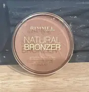 NEW Rimmel Natural Bronzer Waterproof Bronzing Powder 0.49 oz. #022 Sun Bronze