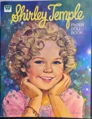 TWO "SHIRLEY TEMPLE" 1976 WHITMAN UNCUT PAPER DOLLS VINTAGE. Unused/Uncut