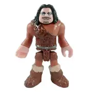 Replacement Black Hair Caveman Figure for Imaginext Ultra T-Rex Ice Dinosaur