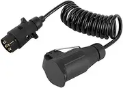 Muzhen Store Trailer Wiring Spring Wire Connection Cables Extension Cord Caravan Connectors 12V 7 to 13 Pin