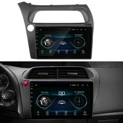 9" Android 10.1 Car Stereo Radio GPS Navigation For Honda Civic 2006-2011 RHD