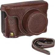 Portable Camera Case Sy hetic Leather Camera Carry Bag with Shoulder Strap Replaceme for X100V/ X100F Camera