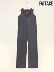 FatFace Tara Charcoal Grey Dungarees (AU8113) | $136