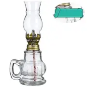 2 PCS Kerosene Lantern Lamp Decor Oil Lamps for Indoor Use Vintage