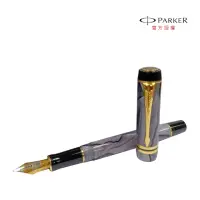 在飛比找momo購物網優惠-【PARKER】世紀 幻黑明珠 鋼筆