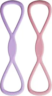 Shoulder Exercise Bands - Elastic 8 Shaped Home Fitness Band - Muscle Training Tool, Chest Expander, Yoga Pulling Rope For Women And Men