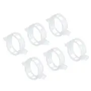 100pcs Tomato Clips, Plastic Plant Support Clips Garden Trellis Clip, White