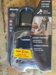 Master Lock COUNTRY DNA CAMO Combination Lock Box Holds 5 House Keys New Sealed