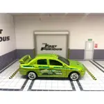 HOT WHEELS 風火輪 FAST FURIOUS MITSUBISHI LANCER EVO LOOSE 平滑交換