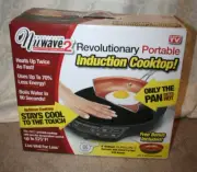As Seen On TV Precision Nuwave 2 Induction Cooktop Portable w/ 9 Inch Frying Pan