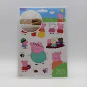 Peppa Pig Pop Up Stickers 2 Sheets 3-D Effect