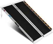 Altus Portable Wheelchair Ramp Aluminium Folding Handicap Ramp Capacity 270kg 600lb 3FT