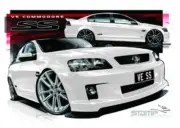 Holden Commodore VE SS HERON 20 A3 FRAMED PRINT (HC323B)
