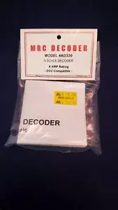 MRC AD330 N DCC .8 Amp Decoder Model Trains Parts New Scales and Models