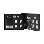 Swiss Tech Hip 5 Piece Flask & Cup Set