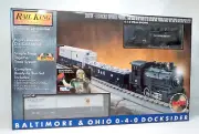 MTH Rail King 0-4-0 B & 0 Docksider Set ~ New in Box ~ Free Shipping
