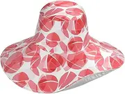 [Yoogain] Basketball Cherry Red Foldable Hats for Women uv for Sun Decorative hat for Sun for Curly Hair Women Foldable Gorra para Mujer, Basketball Cherry Red, One Size