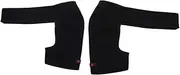 2pcs Sports Shoulder Pads Arm Brace Shoulder Sleeves Fitness Shoulder Support Shoulder Sling Rotator Shoulder Fitness Equipment Shoulder Protector Black Polyester BCOATH