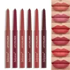 Matte Pencil Lipstick Set Natural Red Long-lasting Pen~ Waterproof Y8E2