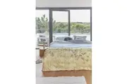 Dunes Cotton Quilt Cover Set (Natural) - Queen