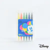 在飛比找蝦皮商城優惠-迪士尼 12色 雙頭彩色筆 米奇 彩色筆 兒童 彩繪筆 塗鴉