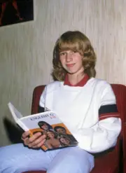Tennis Player Steffi Graf 1982 In Bruhl Old Photo 22